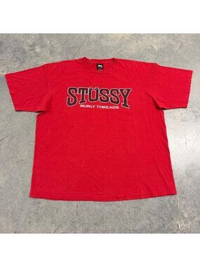 Stussy 2000s Burly Threads T-Shirt